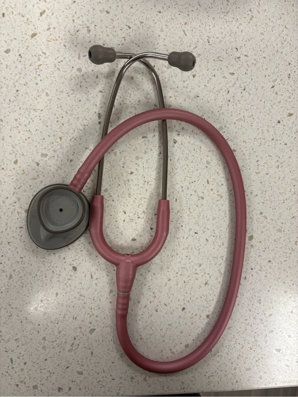 3M Littmann Pink with Black Zip Case